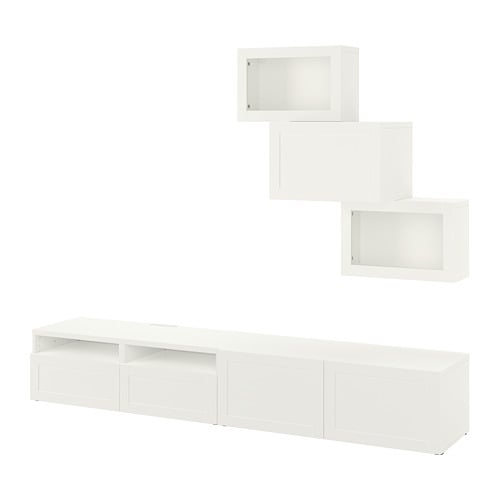 IKEA BESTÅ TV storage combination/glass doors Model Image