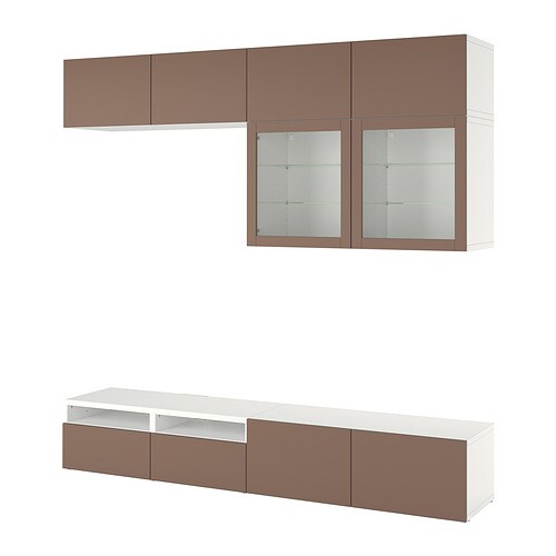 IKEA BESTÅ TV storage combination/glass doors Model Image