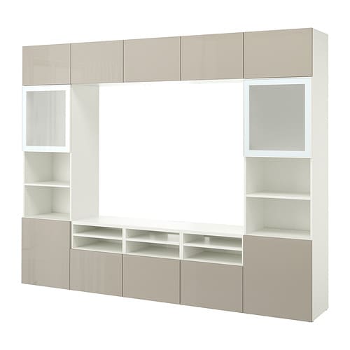 IKEA BESTÅ TV storage combination/glass doors Model Image