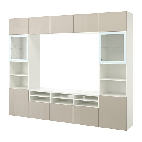 IKEA BESTÅ TV storage combination/glass doors Model Image