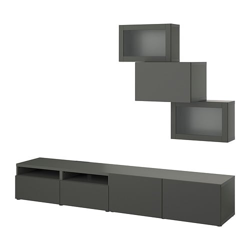 IKEA BESTÅ TV storage combination/glass doors Model Image