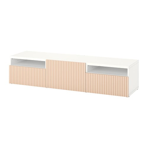 IKEA BESTÅ TV unit with drawers and door Model Image