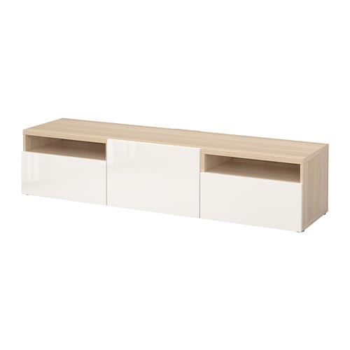 IKEA BESTÅ TV unit with drawers and door Model Image