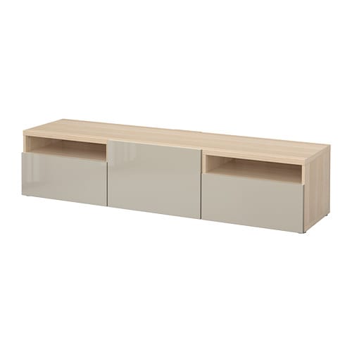 IKEA BESTÅ TV unit with drawers and door Model Image