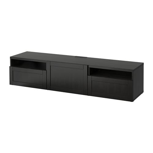 IKEA BESTÅ TV unit with drawers and door Model Image