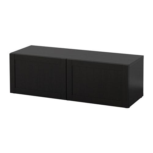 IKEA BESTÅ shelf unit with doors Model Image