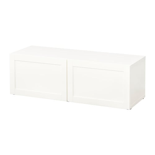 IKEA BESTÅ shelf unit with doors Model Image