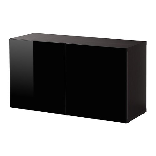 IKEA BESTÅ shelf unit with doors Model Image