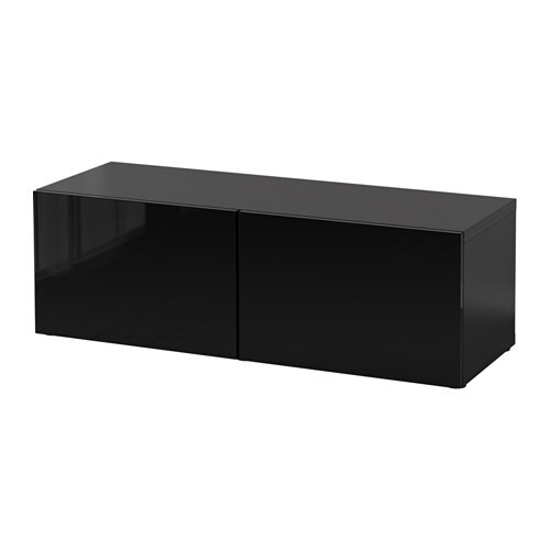 IKEA BESTÅ shelf unit with doors Model Image