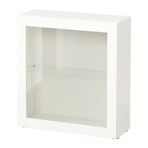 IKEA BESTÅ shelf unit with glass door Model Image