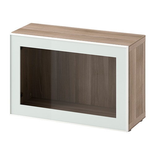 IKEA BESTÅ shelf unit with glass door Model Image