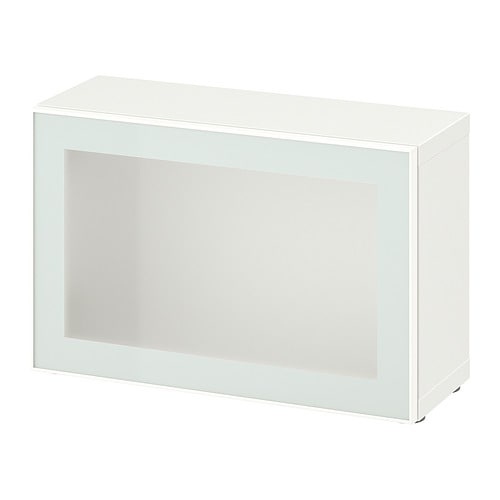 IKEA BESTÅ shelf unit with glass door Model Image