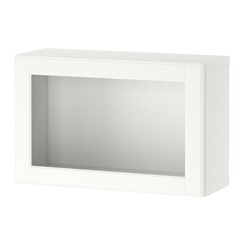 IKEA BESTÅ shelf unit with glass door Model Image