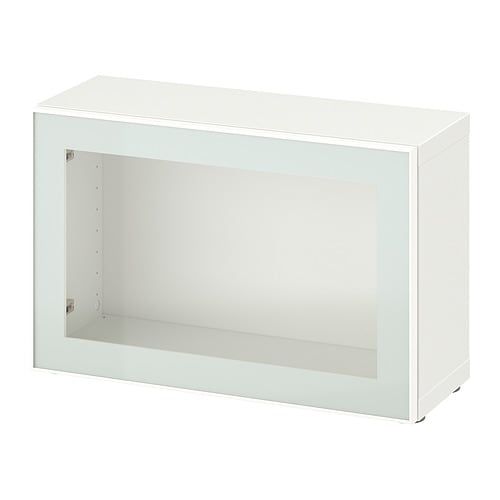 IKEA BESTÅ shelf unit with glass door Model Image