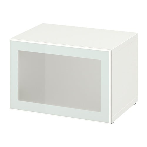 IKEA BESTÅ shelf unit with glass door Model Image