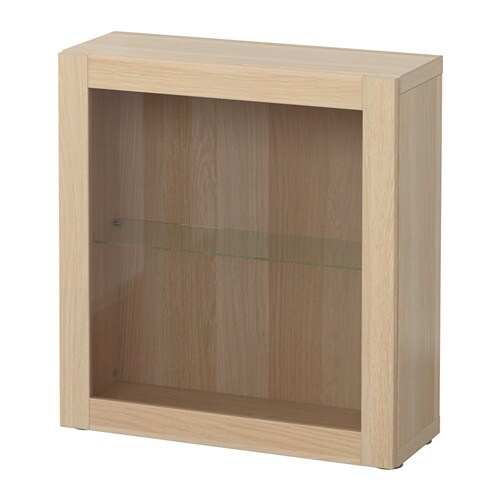 IKEA BESTÅ shelf unit with glass door Model Image