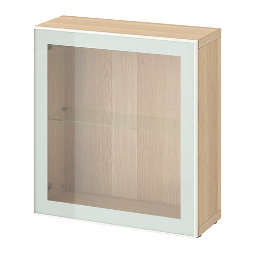 IKEA BESTÅ shelf unit with glass door Model Image