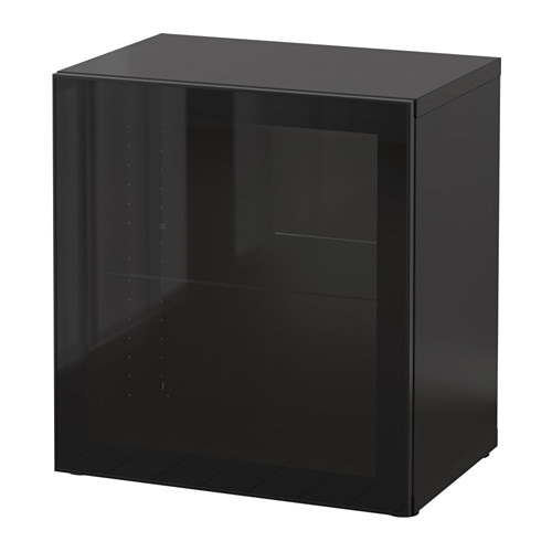 IKEA BESTÅ shelf unit with glass door Model Image