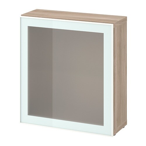 IKEA BESTÅ shelf unit with glass door Model Image