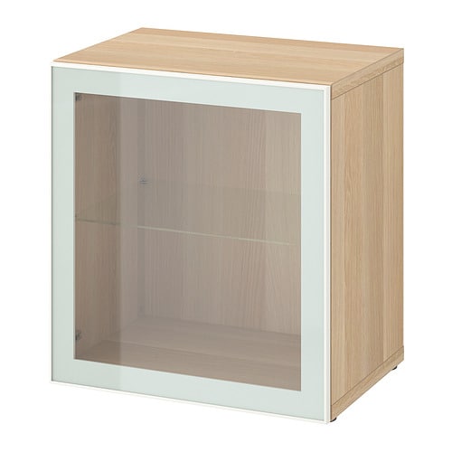 IKEA BESTÅ shelf unit with glass door Model Image