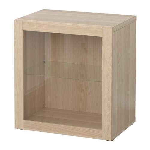 IKEA BESTÅ shelf unit with glass door Model Image