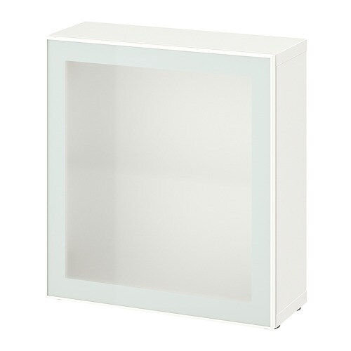 IKEA BESTÅ shelf unit with glass door Model Image