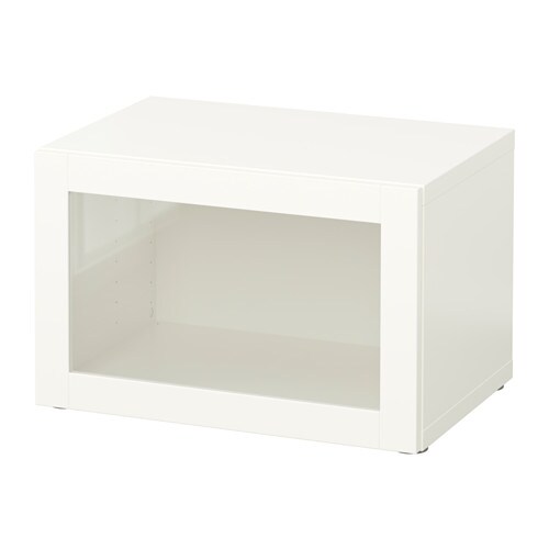 IKEA BESTÅ shelf unit with glass door Model Image