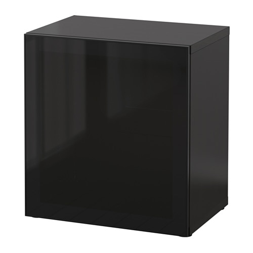 IKEA BESTÅ shelf unit with glass door Model Image