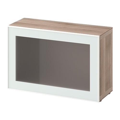 IKEA BESTÅ shelf unit with glass door Model Image