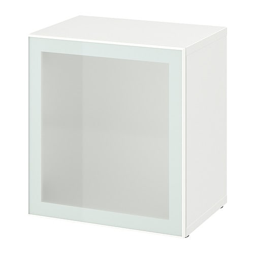 IKEA BESTÅ shelf unit with glass door Model Image