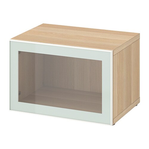 IKEA BESTÅ shelf unit with glass door Model Image