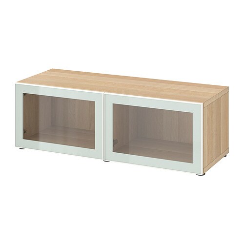 IKEA BESTÅ shelf unit with glass doors Model Image