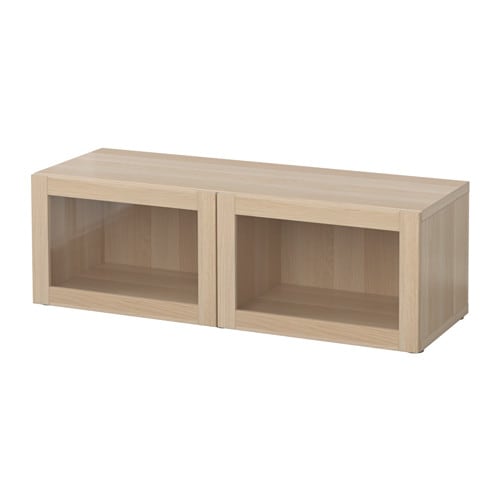 IKEA BESTÅ shelf unit with glass doors Model Image