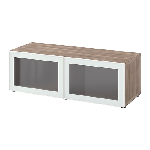 IKEA BESTÅ shelf unit with glass doors Model Image