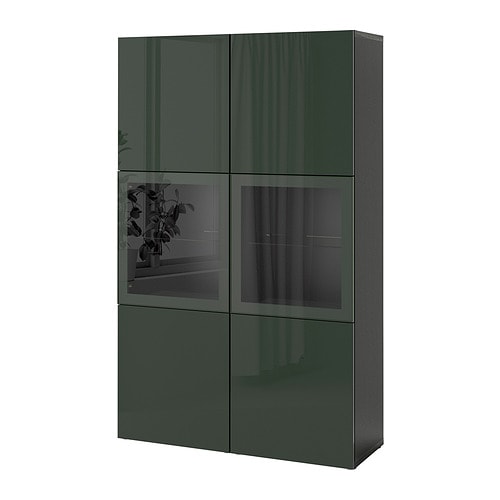 IKEA BESTÅ storage combination w/glass doors Model Image