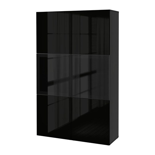 IKEA BESTÅ storage combination w/glass doors Model Image