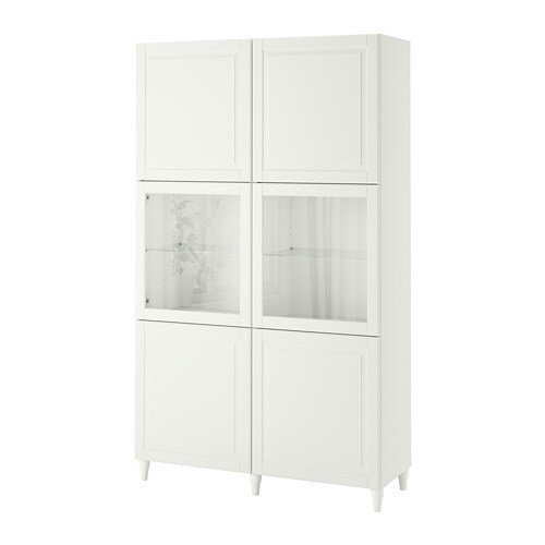 IKEA BESTÅ storage combination w/glass doors Model Image