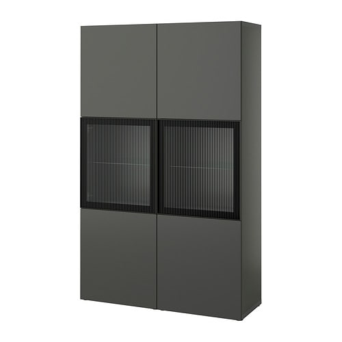 IKEA BESTÅ storage combination w/glass doors Model Image