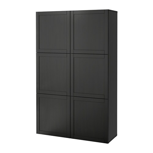 IKEA BESTÅ storage combination with doors Model Image