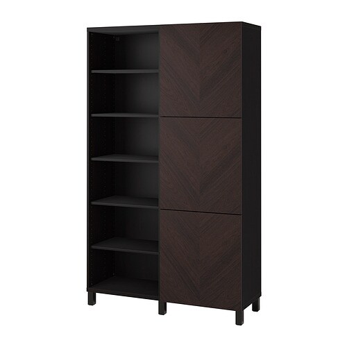 IKEA BESTÅ storage combination with doors Model Image