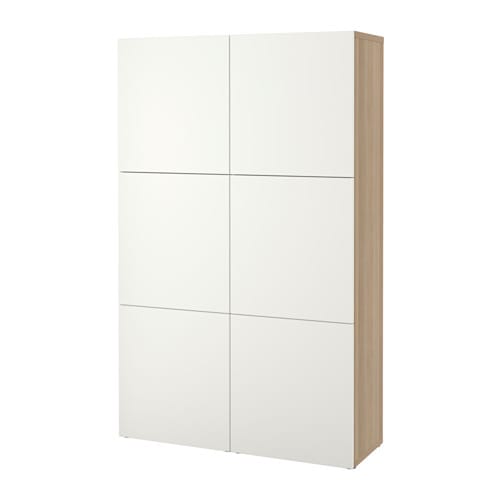 IKEA BESTÅ storage combination with doors Model Image