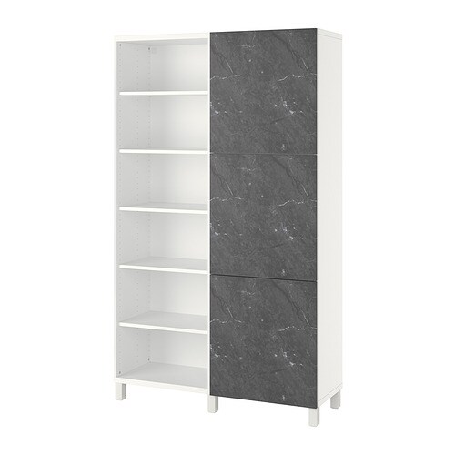 IKEA BESTÅ storage combination with doors Model Image