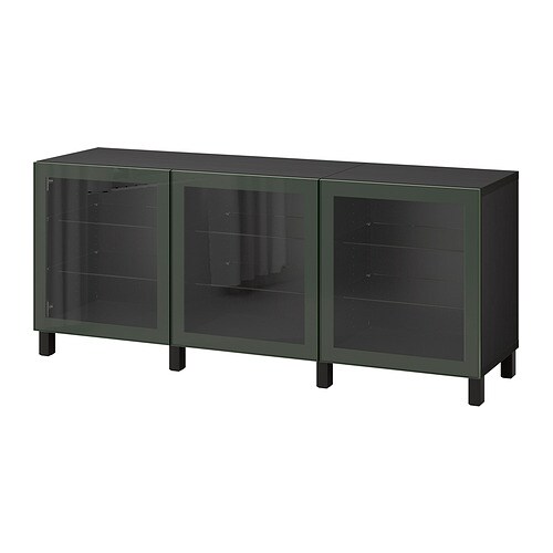 IKEA BESTÅ storage combination with doors Model Image