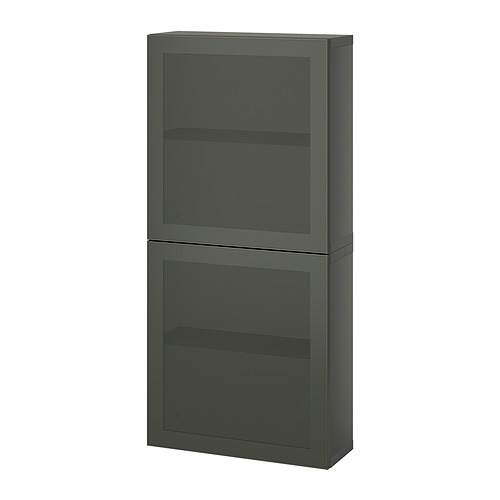 IKEA BESTÅ wall cabinet with 2 doors Model Image