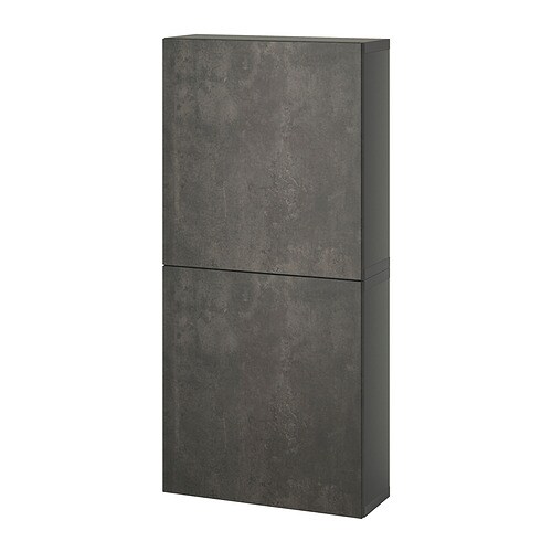 IKEA BESTÅ wall cabinet with 2 doors Model Image