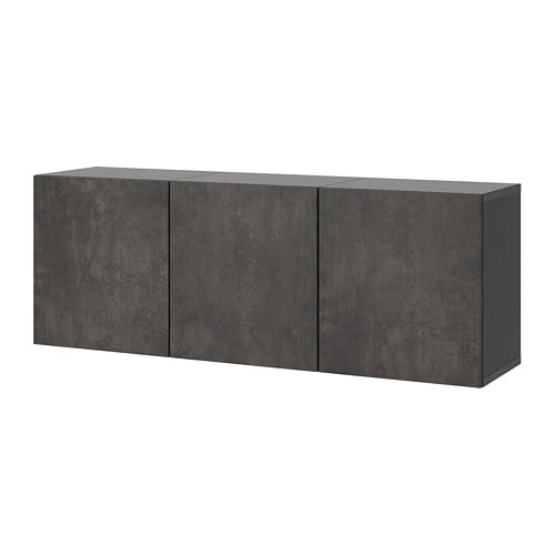 IKEA BESTÅ wall-mounted cabinet combination Model Image