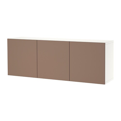 IKEA BESTÅ wall-mounted cabinet combination Model Image