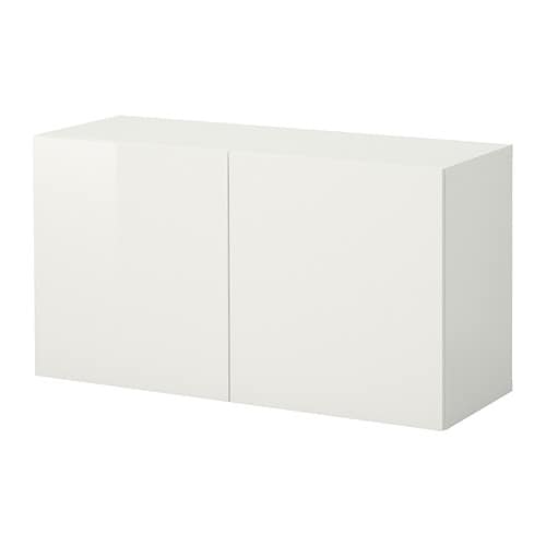 IKEA BESTÅ wall-mounted cabinet combination Model Image