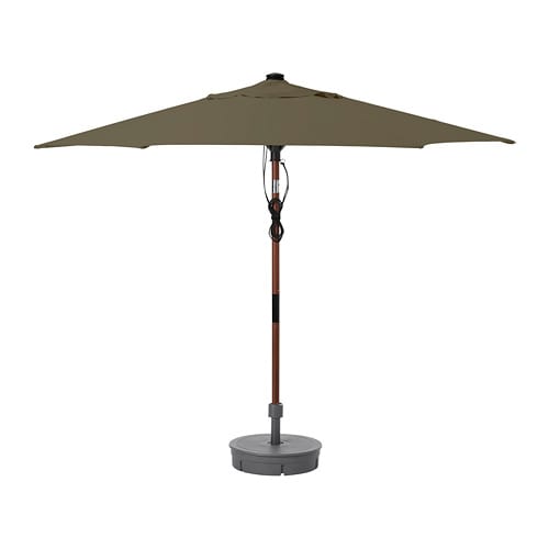 IKEA BETSÖ / LINDÖJA umbrella with base Model Image