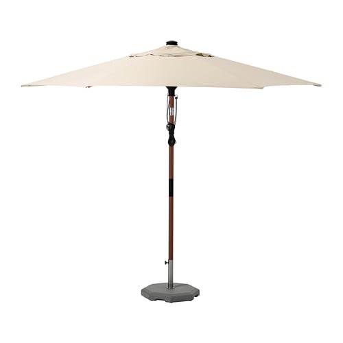 IKEA BETSÖ / LINDÖJA umbrella with base Model Image